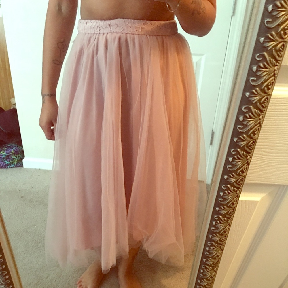 High low skirt